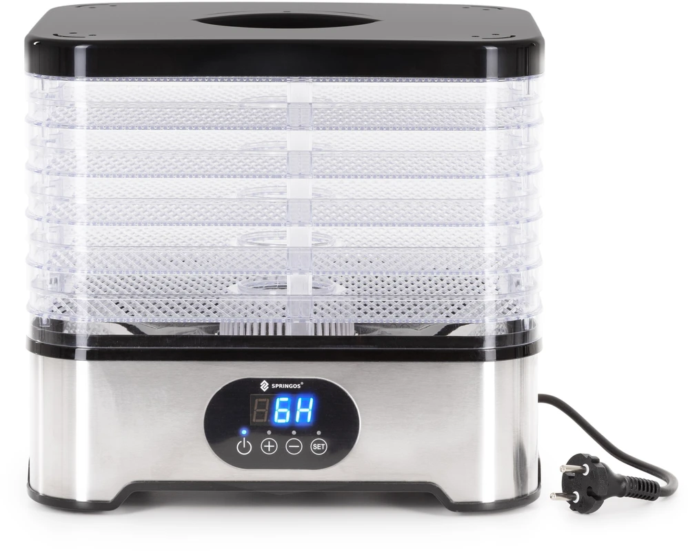 Kaitlentė Springos Maisto džiovyklė 400 W, 12 l, 32 × 25 × 28 cm