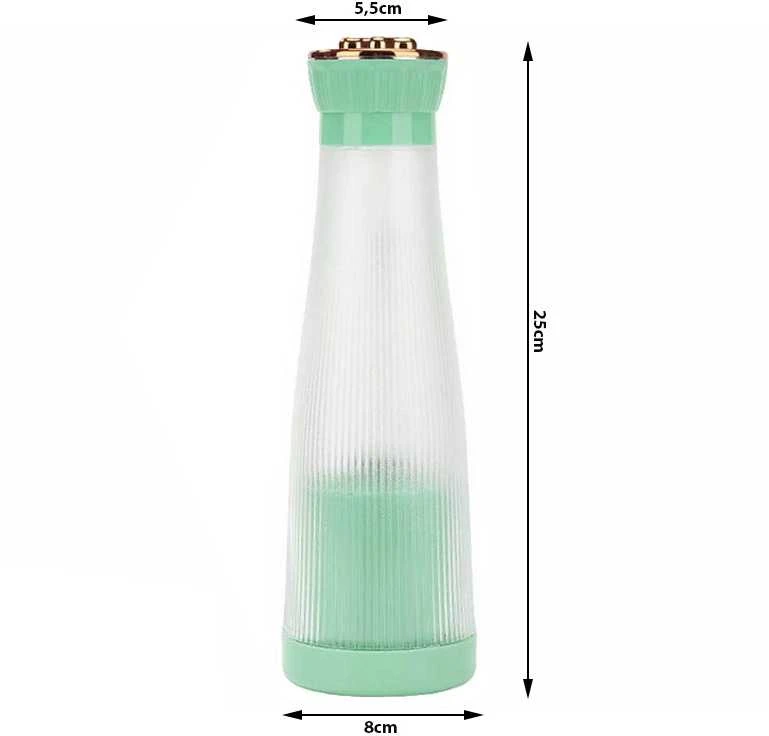 Nešiojamas trintuvas kokteiliams su USB jungtimi, 400 ml, žalias