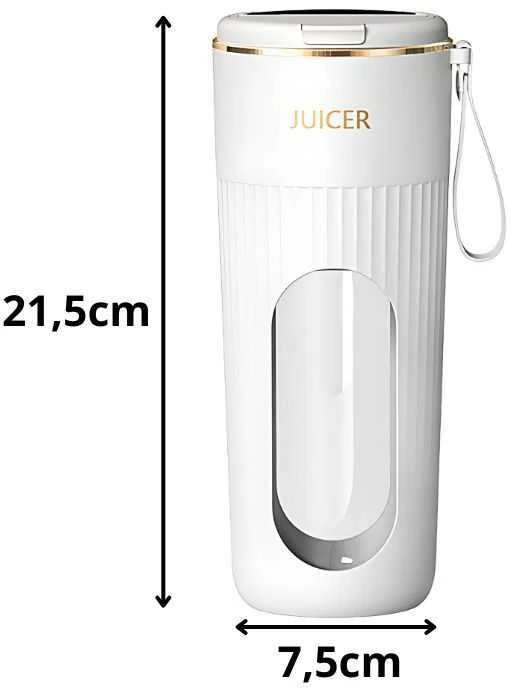 Plakiklis Nešiojamas USB belaidis trintuvas su 340 ml talpa