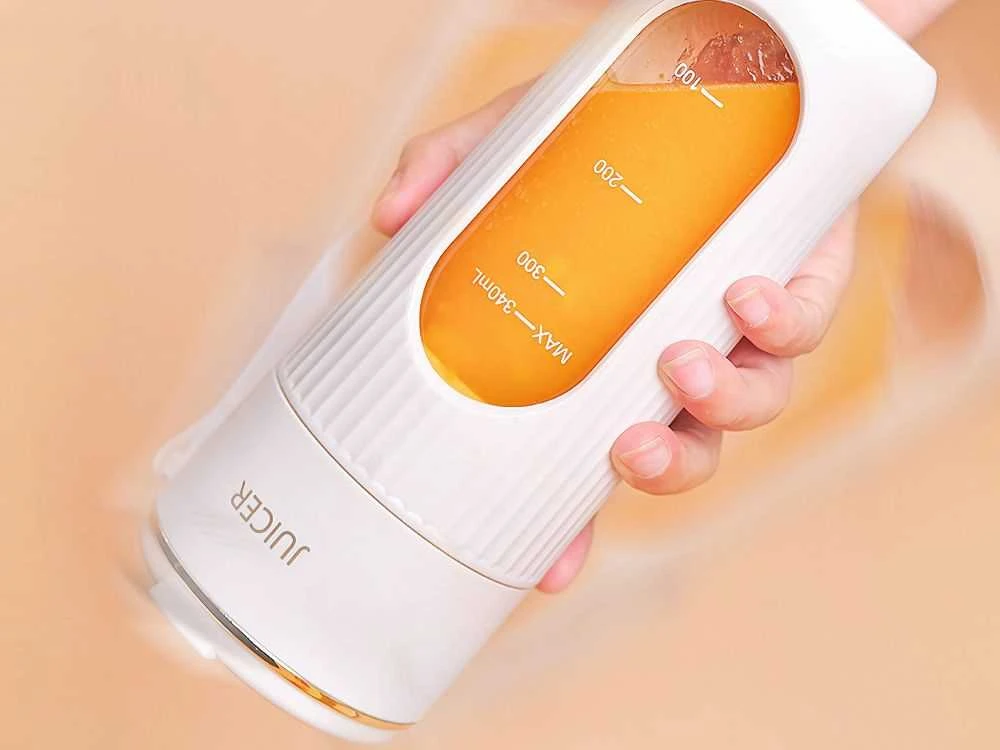 Plakiklis Nešiojamas USB belaidis trintuvas su 340 ml talpa