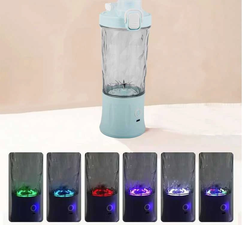 Plakiklis Nešiojamas USB trintuvas su 6 ašmenimis 600 ml