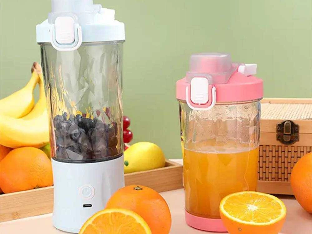 Plakiklis Nešiojamas USB trintuvas su 6 ašmenimis 600 ml