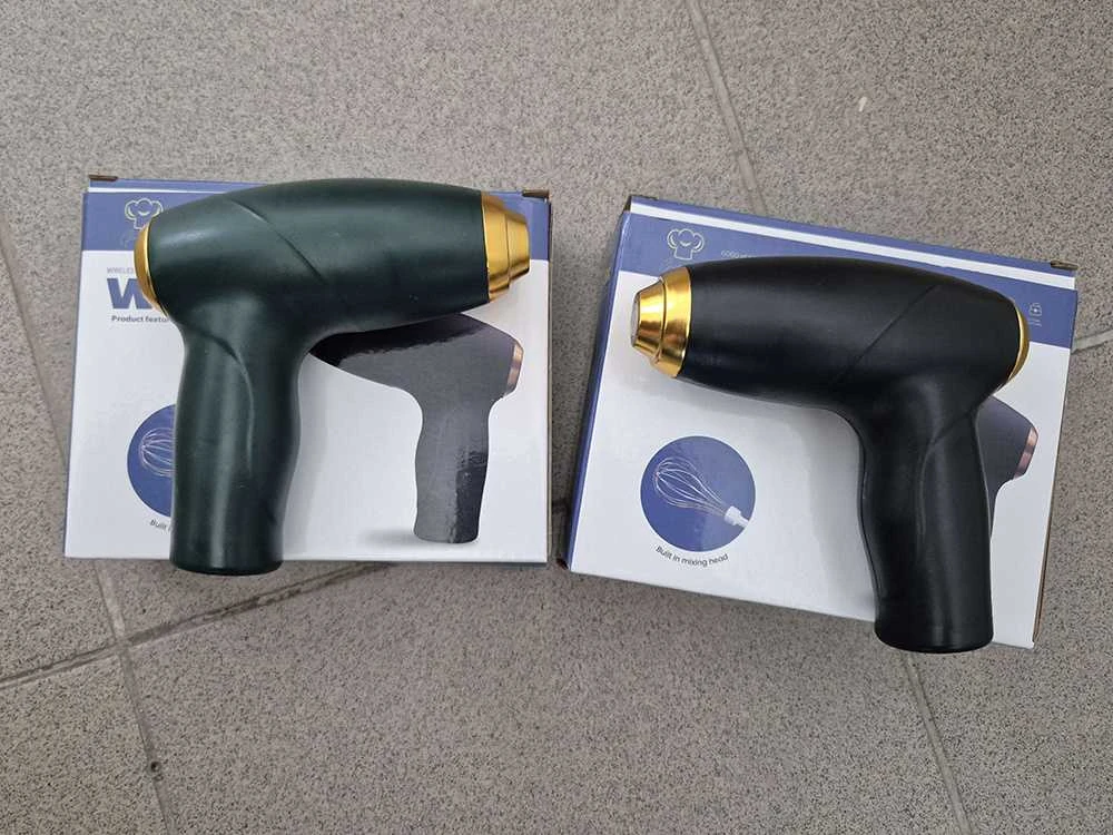 Plakiklis Rankinis elektrinis mikseris su USB krovimu