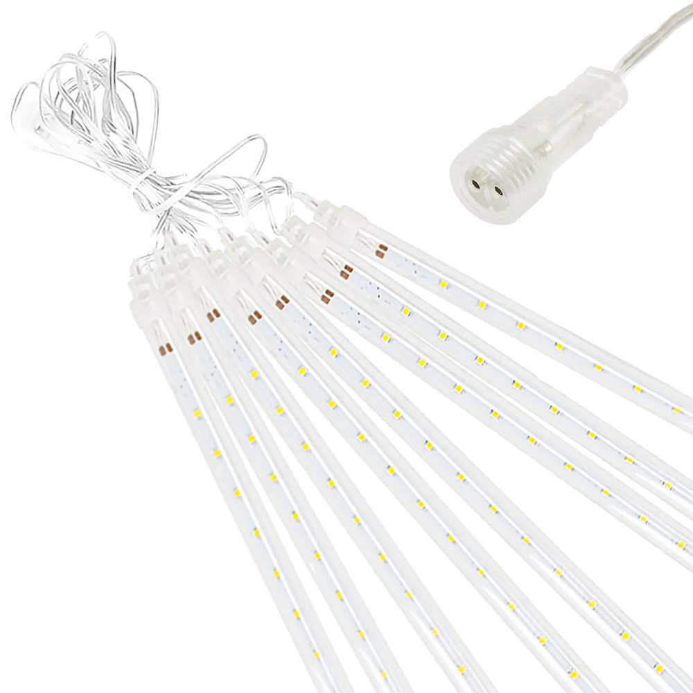 Kalėdinė girlianda Springos 288 LED, 7,2 m, šaltai balta, IP44