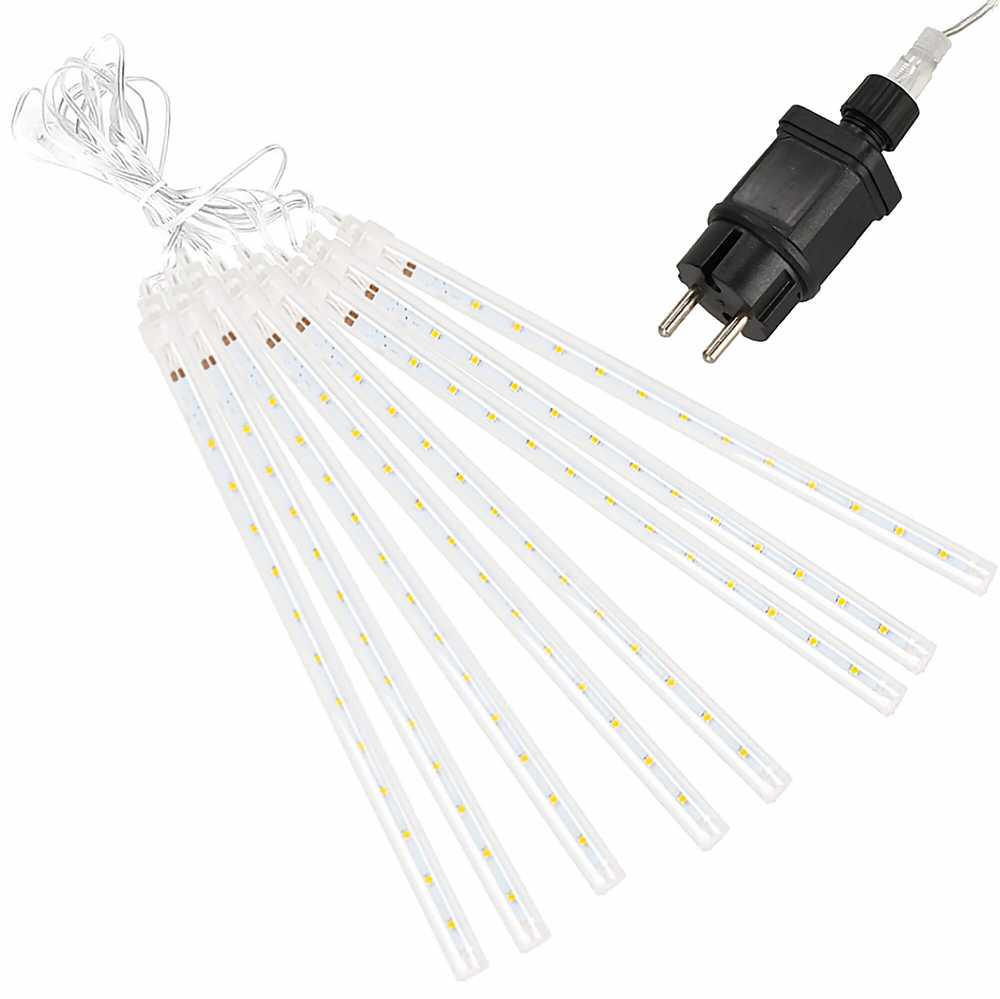 Kalėdinė girlianda Springos 288 LED, 7,2 m, šaltai balta, IP44