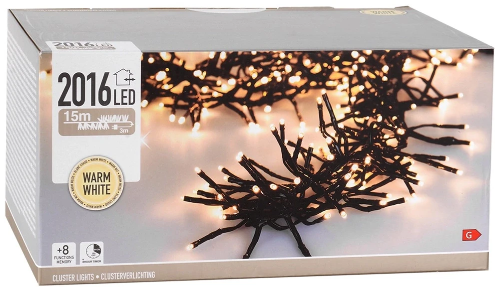Mondex LED Kalėdų žiburiai 14.6m - Lauko ir vidaus apšvietimas