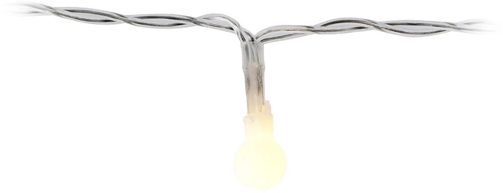 Kalėdiniai LED šviečiančios kamuoliukai 20 LED 200 cm