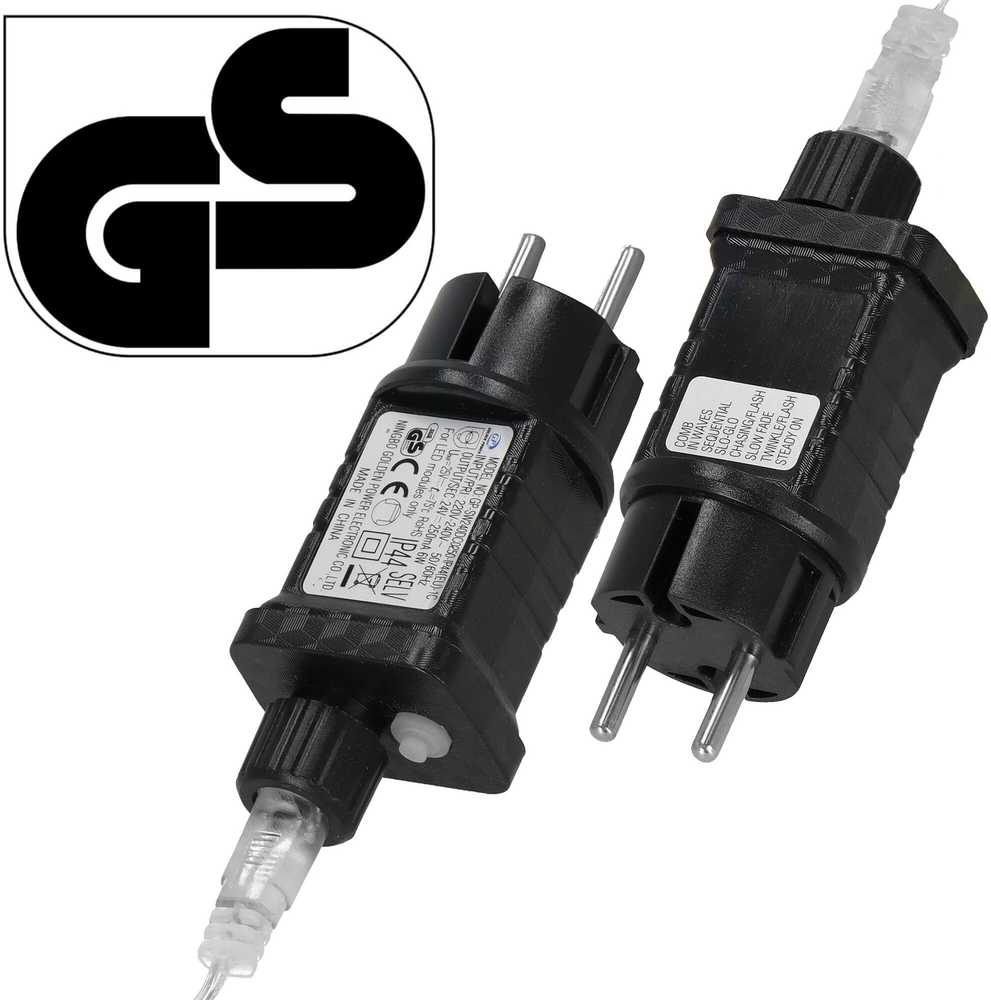Kalėdinė LED girlianda Springos CL4043, 1000 mikro LED, 100 m, šiltai balta