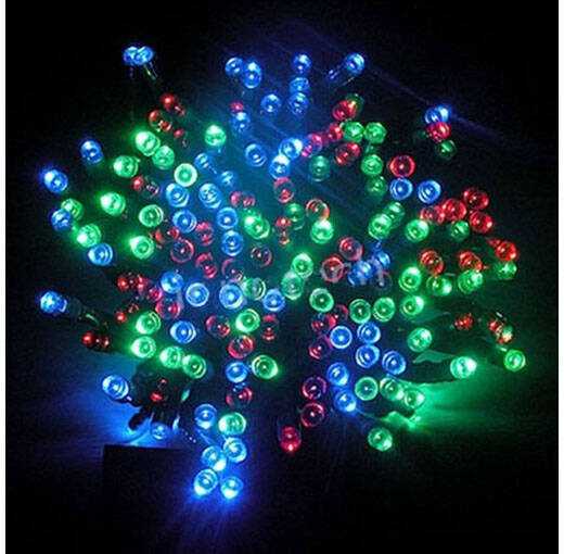 Kalėdinės girliandos 200 LED, įvairiaspalvės, 8 programos