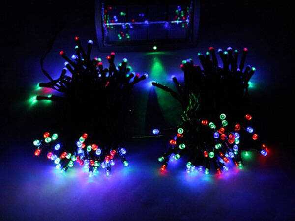 Kalėdinės girliandos 200 LED, įvairiaspalvės, 8 programos