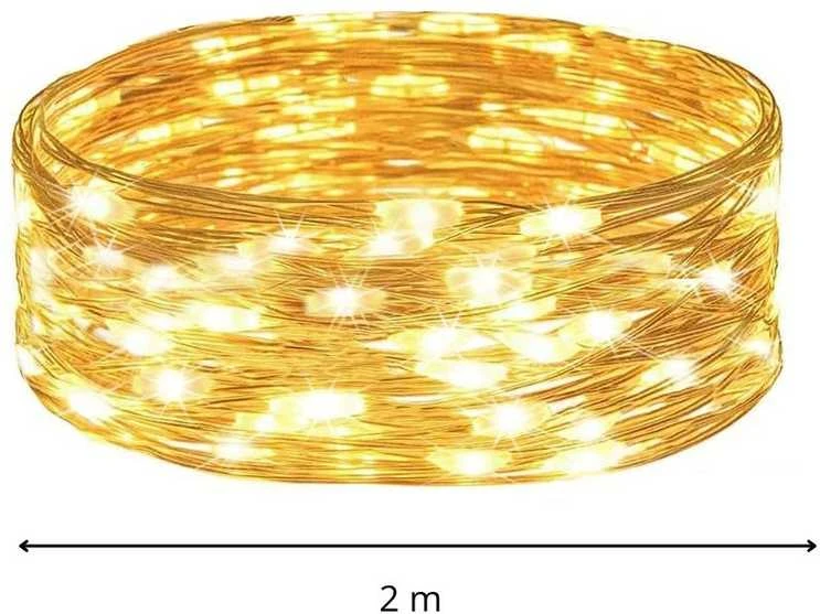 Kalėdinės girliandos Springos 30 LED 3 m šiltai baltos