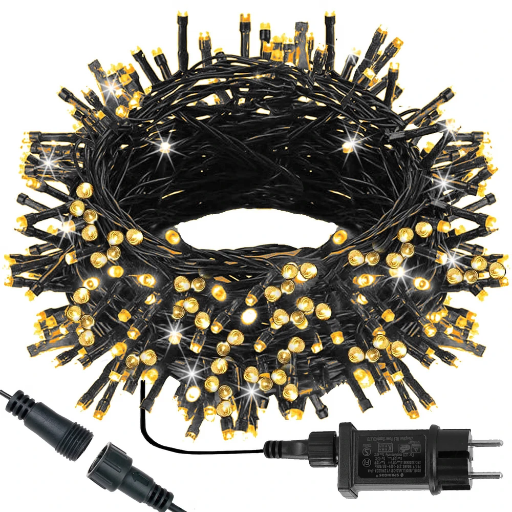 Springos Kalėdinės lemputės 27,5 m 500 LED
