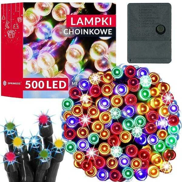 Springos Kalėdinės lemputės 34,5 m 500 LED