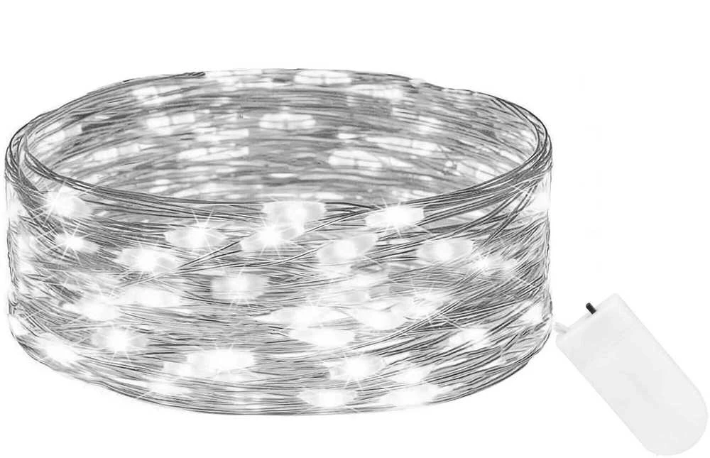 Kalėdinės lemputės Springos, 20 LED, 2 m, šaltai balta