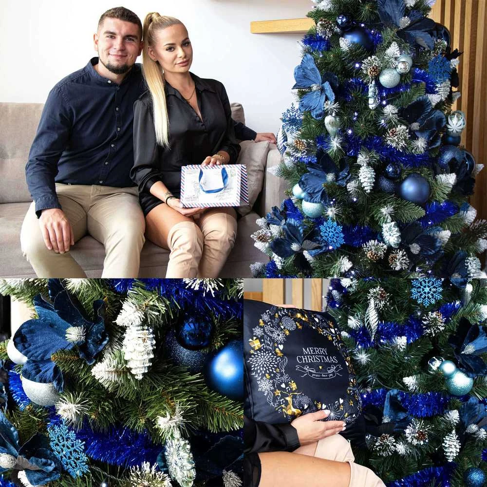 Kalėdiniai žaisliukai Springos 15 cm 2 vnt.