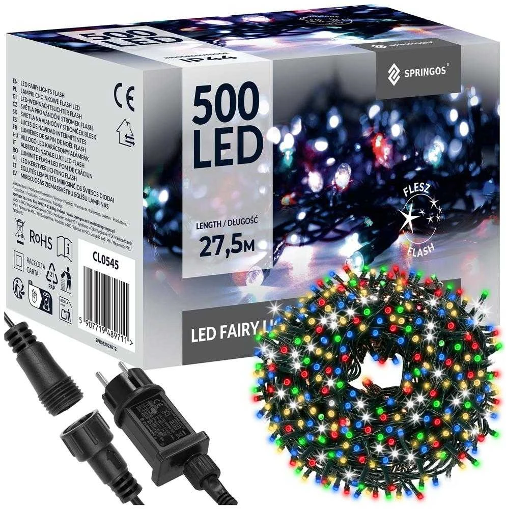 Kalėdų girlianda Springos 500 LED 27,5 m