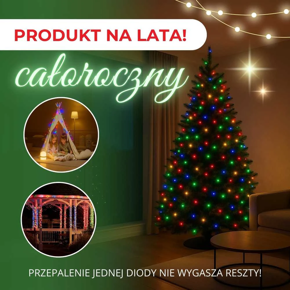 Kalėdų girlianda Springos 500 LED 27,5 m