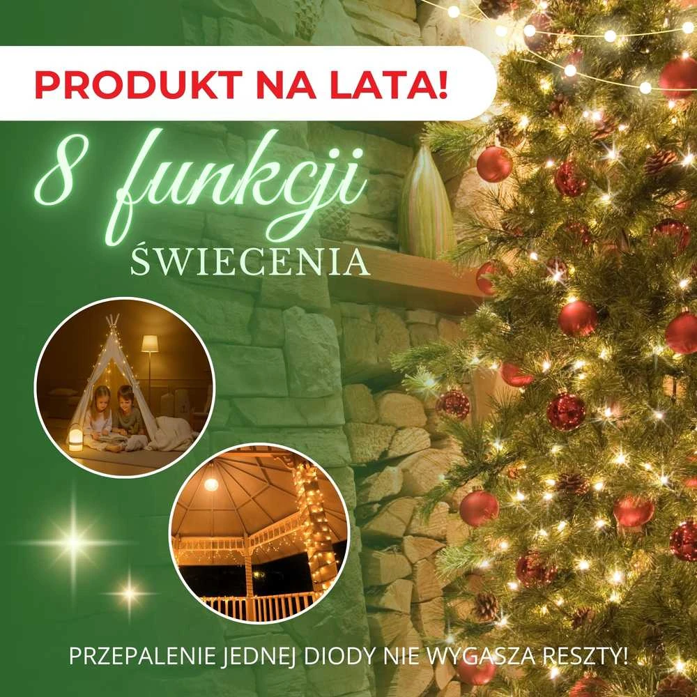 Kalėdų girlianda Springos 750 LED, 40 m