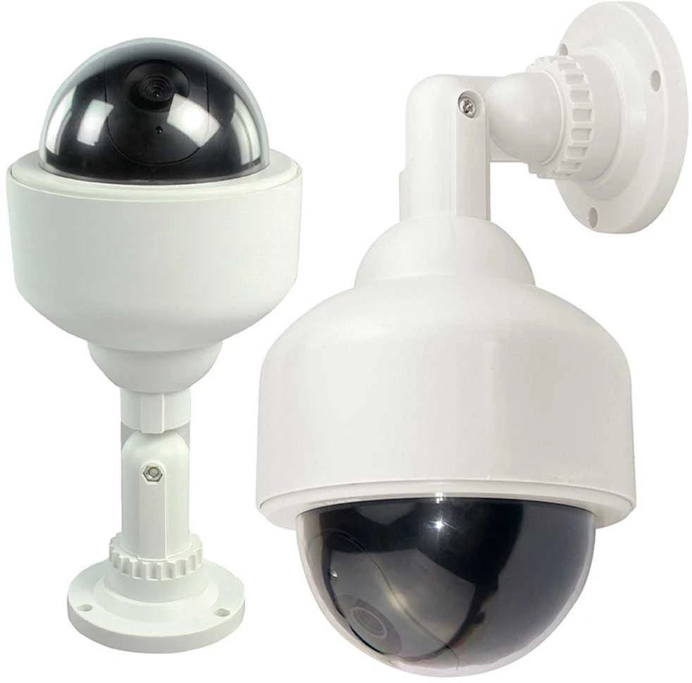 Kameros imitacija Speed Dome su LED ir laikikliu