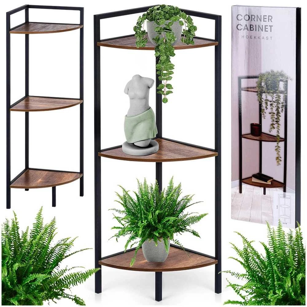 Excellent Houseware Trends4You Kampinis Metalinis Drabužių Stovas 23,5x23,5x76 cm - Saugojimo Lentyna