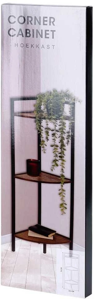 Excellent Houseware Trends4You Kampinis Metalinis Drabužių Stovas 23,5x23,5x76 cm - Saugojimo Lentyna