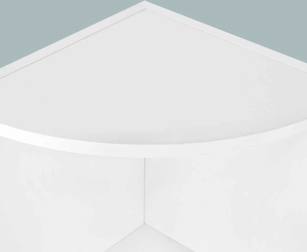 Songmics Kampinė lentyna 30 x 129,5 x 30 cm