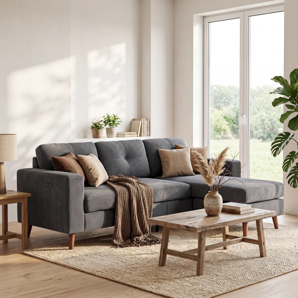 Kampinė sofa 192 cm