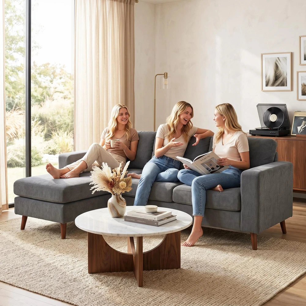 Kampinė sofa 192 cm