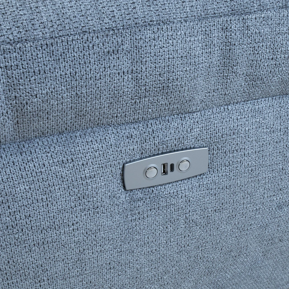 Home4You Elektrinė kampinė sofa LUZERN kairysis kampinis