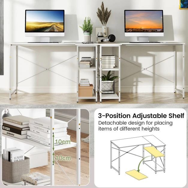 Kampinis stalas 118 x 86 x 74 cm