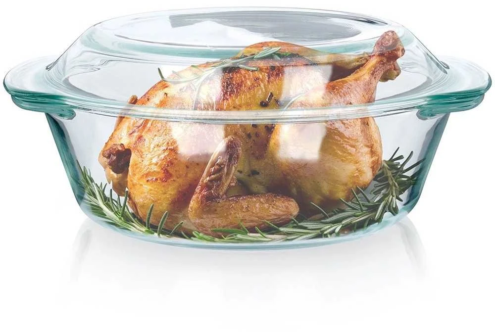 Orion Karščiui atsparus indas su dangčiu Vilde, 2 l + 750 ml