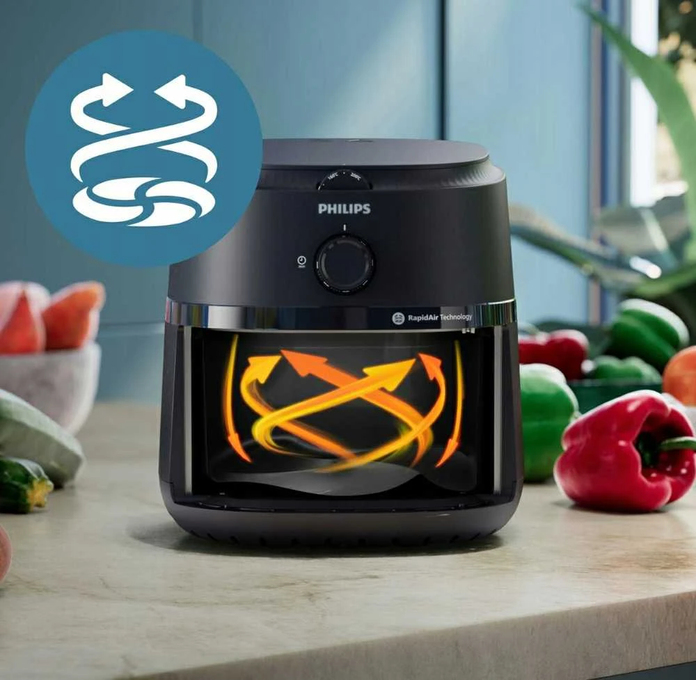 Gruzdintuvė Philips Airfryer 1000 Series NA120/00, 4.2 L