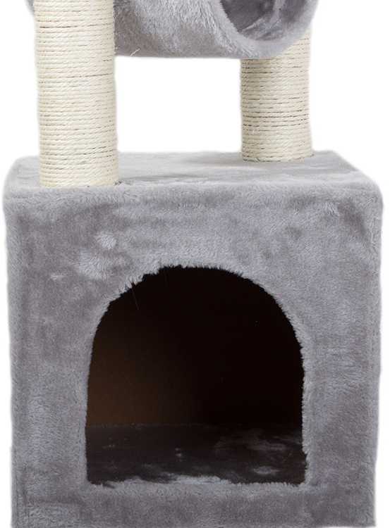 Cat scratching post medžio house tower bed 92cm