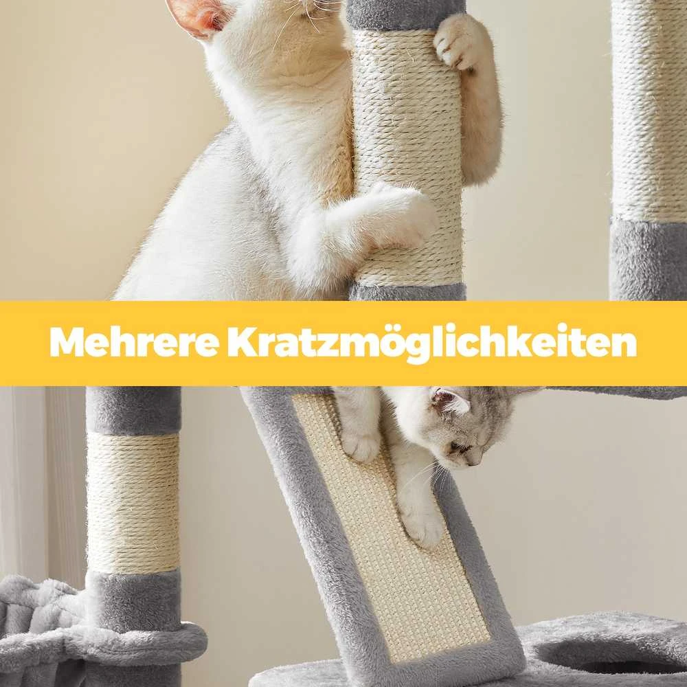 Songmics Feandrea Draskyklė 206 cm aukščio, kačių medis, su 13 draskyklių