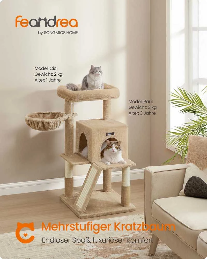 Songmics Kačių draskyklė 96 cm