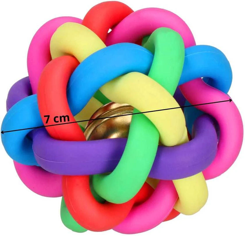 Katės žaislas su varpeliu Springos 7 cm