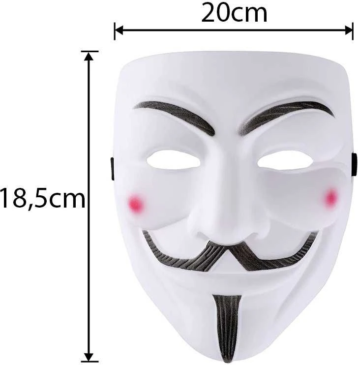 Mask anonymous vendetta acta protest halloween v