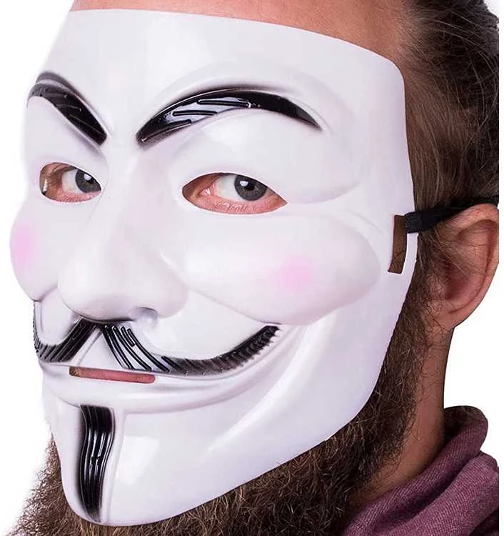 Mask anonymous vendetta acta protest halloween v