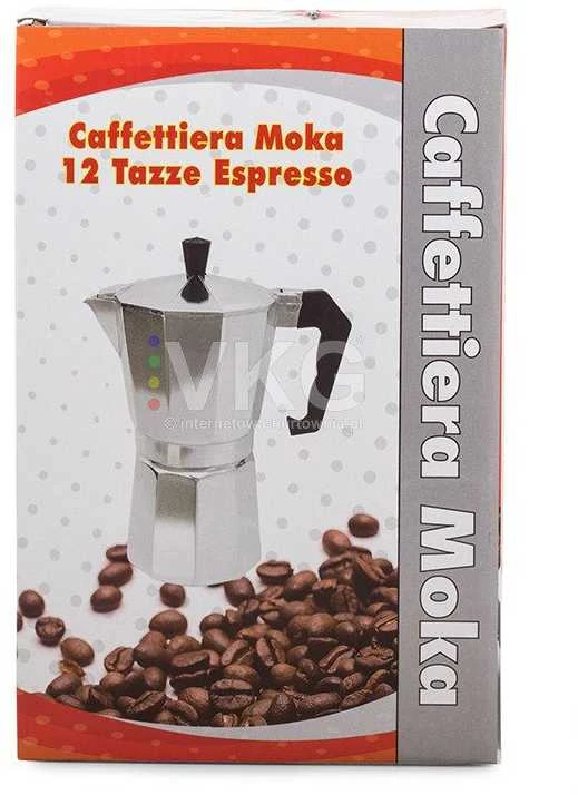 Verk Kavinukas 12 puodelių, 600 ml, aliuminis
