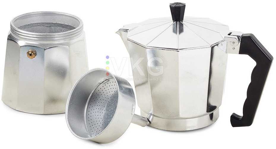 Kavinukas 300 ml aliuminis 6 puodeliams