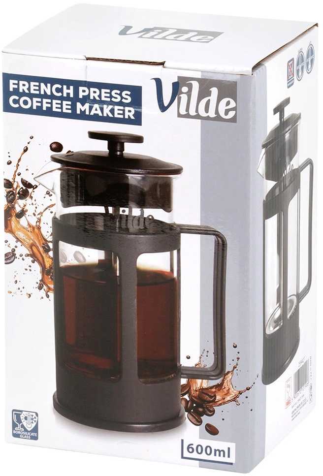 Kitchen Craft Kavos ir arbatos presas Vilde 600 ml