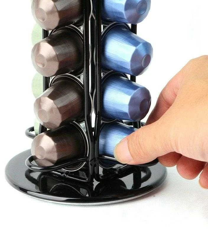 Aptel Kavos kapsulių stovas Nespresso, 40 kapsulių, 360°