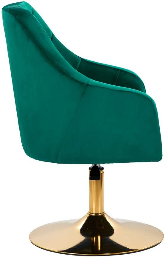 Activeshop Pasukamas fotelis 4Rico QS-BL14G Velvet Žalias