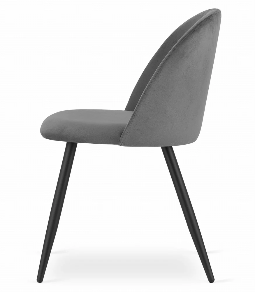 Leobert Kėdė BELLO, tamsiai pilka, 76,5 cm, 3 vnt.