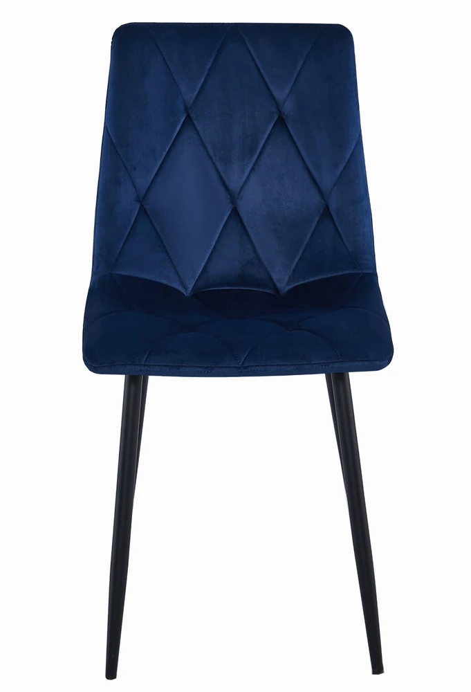 Leobert Kėdė LIBRA, aksominio audinio, tamsiai mėlyna, 88,5 cm, 2 vnt.