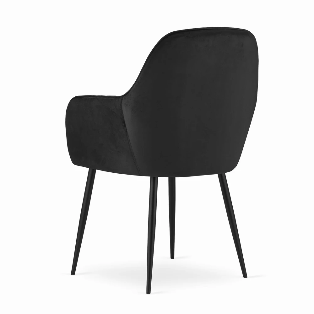 Leobert Kėdė LUGO, juoda, 86,5 × 57,5 × 56,5 cm, 2 vnt.