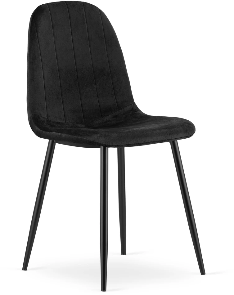 Kėdė PADVA, juoda, 87 × 44,5 × 53 cm, 3 vnt.