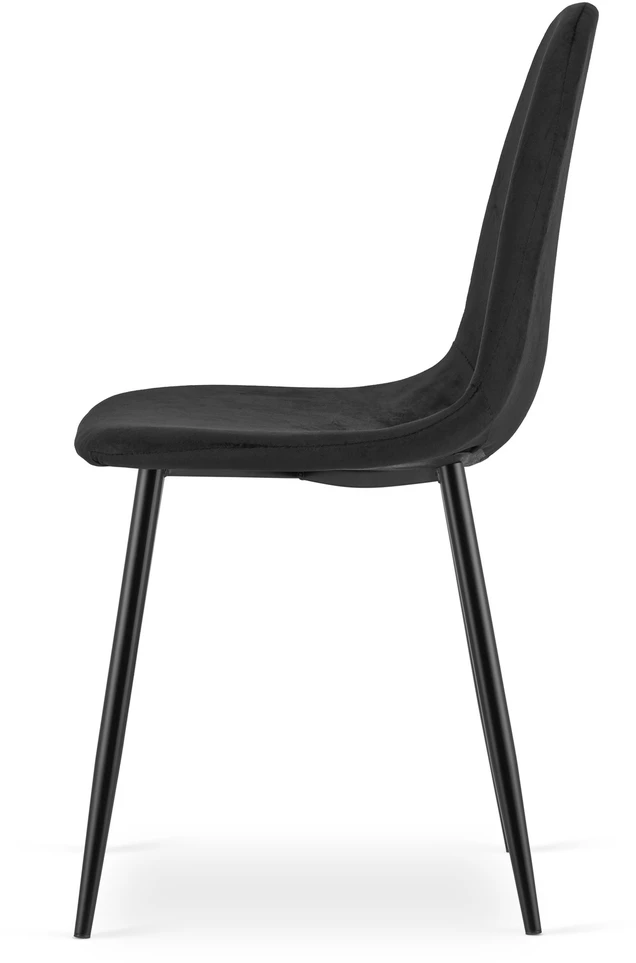 Kėdė PADVA, juoda, 87 × 44,5 × 53 cm, 3 vnt.