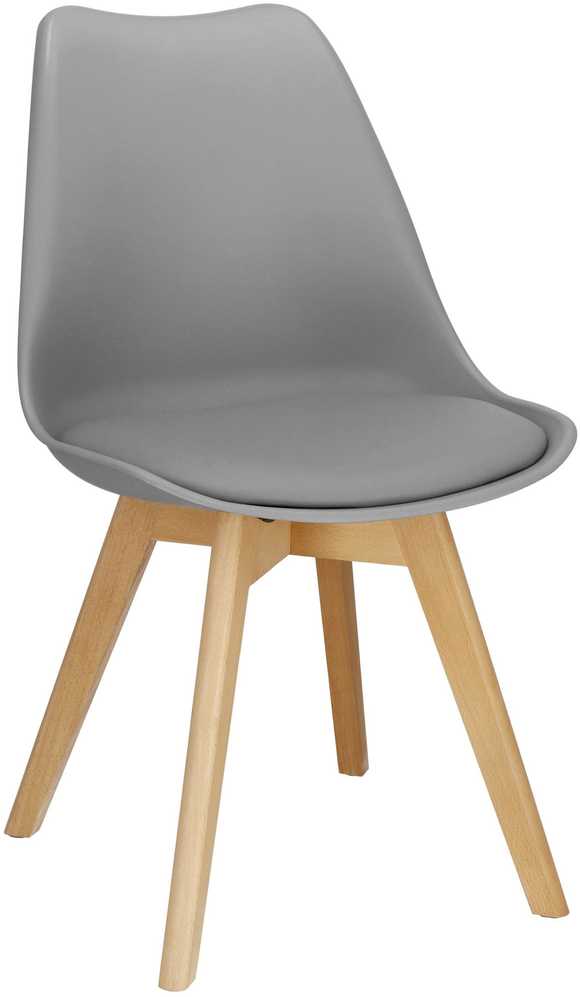 Kėdė Springos DC0017 pilka/ruda