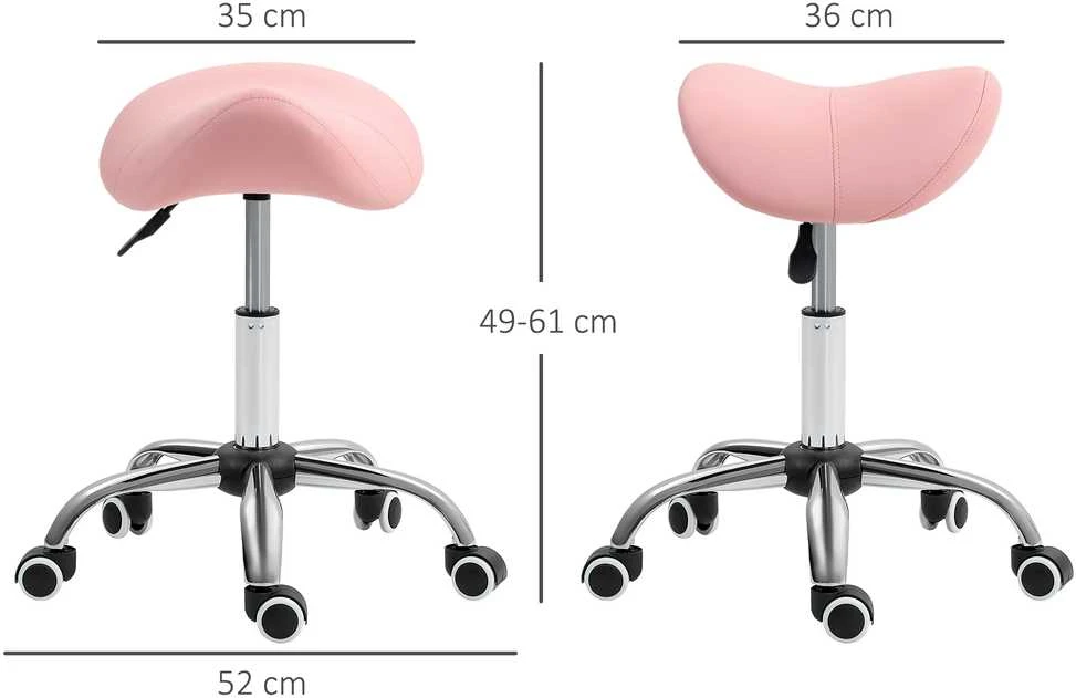 Kėdė su ratukais 49–61 cm